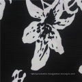 Digital Printing Black 100% Cotton Lycra Jersey Fabric